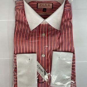 Thomas Pink Dress Shirt Men’s